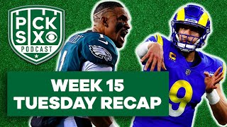 LIVE EAGLES VS WFT amp RAMS VS SEAHAWKS TUESDAY NIGHT FOOTBALL RECAP [upl. by Sontag491]