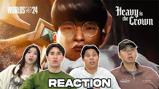 HYPE  Heavy Is The Crown ft Linkin Park  League of Legends Worlds 2024 Anthem REACTION [upl. by Nwahsiek]