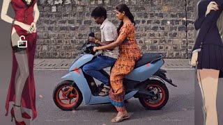 Tall girls on bike 🛵  Please subscribe for more videos [upl. by Ramirol]