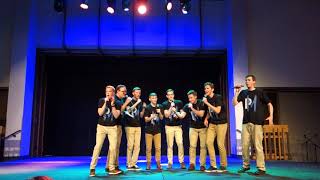 No Excuses Meghan Trainor cover  Parallel Motion  BYU A Cappella Jam 10 Apr 2019 [upl. by Adnawaj]