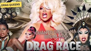 Cuánto dinero ha regalado cada temporada de Drag Race [upl. by Eissak]