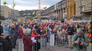 726 Montagsdemonstration gegen Stuttgart 21 14 Jahre Schwarzer Donnerstag am 2392024 [upl. by Durrett931]