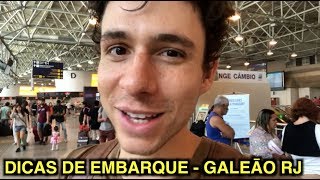 Aeroporto Galeāo  Rio De Janeiro Vlog [upl. by Nutter838]