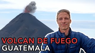 Guatemala My first time seeing a volcano erupt [upl. by Mailand]