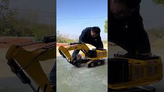 Extra large remote control excavator rc model engineering vehicle toy childrens excavator [upl. by Yrellav]