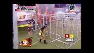 Calle 7 Ecuador programa 05052014 parte 8 Tercera Prueba Circuito de babel [upl. by Sivet156]