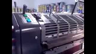 Litho Press being operated [upl. by Ocir]