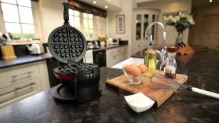 Cooks Professional Rotary Waffle Maker [upl. by Lilak180]