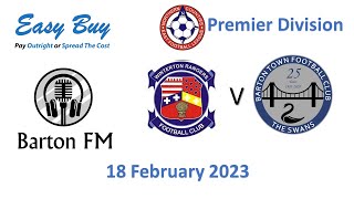 Winterton Rangers v Barton Town NCEL Premier 18 February 2023 Highlights [upl. by Eelek]