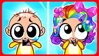 Babys First Haircut ✂️ Childrens Songs amp Nursery Rhymes [upl. by Huei]