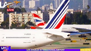 🔴LAX LIVE LOS ANGELES INTERNATIONAL AIRPORT  LAX Plane Spotting [upl. by Kcirred768]