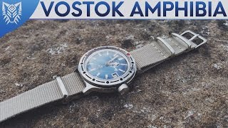 In Depth Review  Vostok Amphibia Scuba Dude [upl. by Dodie509]