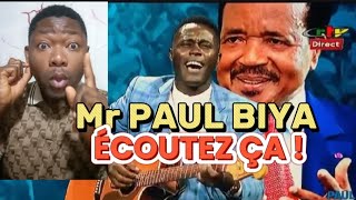 🛑LARTISTE VANISTER IMPROVISE UN MESSAGE A PAULBIYA SUR LA CRTV [upl. by Emerald]