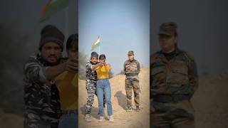 एक पिता का सपना बेटी को आर्मी में भजनें का♥️🇮🇳 army shorts youtubeshorts trending viralvideo [upl. by Rebmetpes838]