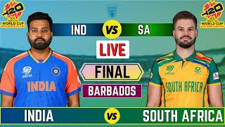 Live Last 5 Overs IND vs SA Final Match [upl. by Swift]