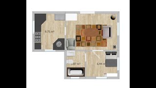 Easy 3D Floor plan with Room Sketcher [upl. by Notle]