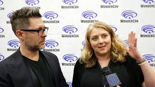 Gretchen Berg and Aaron Harberts Executive Producers of Star Trek Discover at WonderCon [upl. by Mok868]