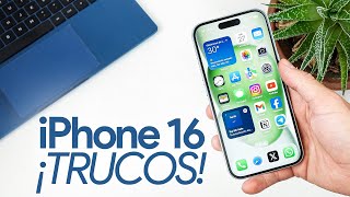 ¡TODOS los TRUCOS del IPHONE 16 [upl. by Novehs]