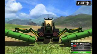 Krone BigM 500 Farming Simulator 2011 [upl. by Langston104]