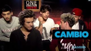 One Direction Shows Off Tattoos  Cambio [upl. by Michel]