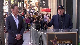 Kevin Feige Speech at Benedict Cumberbatch’s Hollywood Walk of Fame Star Unveiling Ceremony [upl. by Radcliffe140]