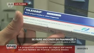 Se faire vacciner en pharmacie [upl. by Noble]