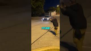 Guy Pranks Cops with Donuts 🍩😂 [upl. by Kellene]