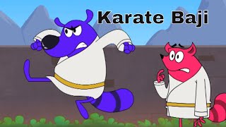 Karate Baji Ep 13 Pyaar Mohabbat Happy Lucky Indian Cartoon Show Zee Kids [upl. by Richelle670]