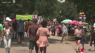 Atlantas Dogwood Festival is back [upl. by Magan]