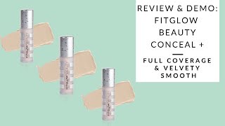 REVIEW amp DEMO FITGLOW BEAUTY CONCEAL  Integrity Botanicals [upl. by Adriano]