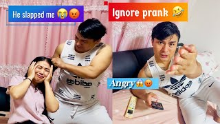 IGNORE PRANK ON MY HUSBAND 🤣🥹 PRANK गर्दा पिटाइ पनि खायो 😭😭😡 keppsupporting [upl. by Latnahs932]