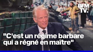 Linterview de Dominique de Villepin ancien Premier ministre en intégralité [upl. by Nyllij988]