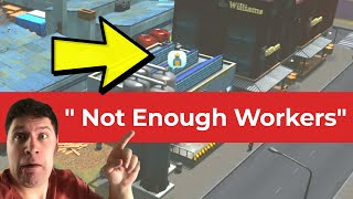 quotNot Enough Workersquot Killing your City  How to fix Not Enough workers in Cities Skylines [upl. by Idnyl]