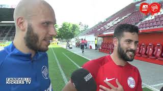 INTERVIEWNACHLESE UND PK NACH TSV SCHOTT MAINZ VS KICKERS OFFENBACH [upl. by Somerset579]