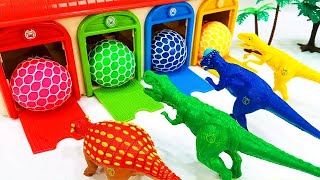 🔴Dinosaurus Jurassic World Dominion Trex Triceratops Siren Head Crocodile Iguana dan Ikan Emas [upl. by Clarisa]