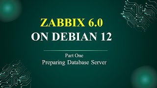 Zabbix 6X installation on Debian 12 Part One Preparing Database Server [upl. by Crow381]