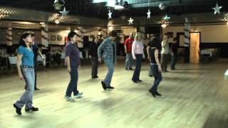 Linedance Lesson Footloose Part 1 Of 2 choreo Robert Royston Music FootlooseBlake Shelton [upl. by Nnaeinahpets]