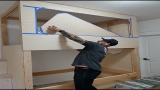 Ultimate Gaming Bunk Beds Build [upl. by Sacci]