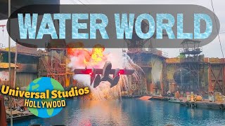 4K Waterworld Stunt Show Full  Universal Studios Hollywood [upl. by Irwinn]