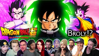 Goku Vs Vegeta‼️🔥Broly Train With Them REACTION MASHUP Dragon Ball Super Hero PART 1 ドラゴンボー [upl. by Adyan299]