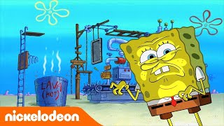 SpongeBob Kanciastoporty  Niezwyciężony Skalmar  Nickelodeon Polska [upl. by Bayly103]