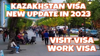 HOW TO GET KAZAKHSTAN VISA  KAZAKHSTAN VISA NEW UPDATE IN 2023  KAZAKHSTAN VISIT VISA [upl. by Yrakaz201]