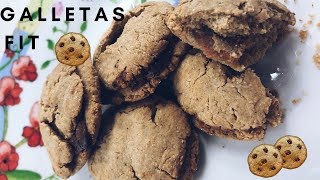 RECETA Galletas de avena y mantequilla de cacahuete [upl. by Ardnasirk180]