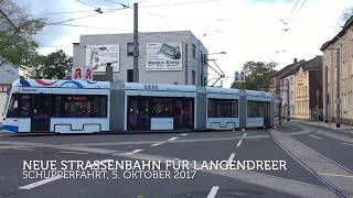 Neue Straßenbahn für BochumLangendreer 2017 [upl. by Ibrad]