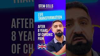 8 Years of Chronic Pain Stopped After 1 Round of Stem Cell Therapy shorts stem cell [upl. by Lrig]