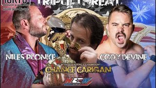 HCW Chance Carrigan vs Niles Plonke vs Cody Devine 72024 [upl. by Ennairek]