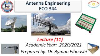 Monopole  and Folded Dipole antennas Lec 11 [upl. by Yemrej127]