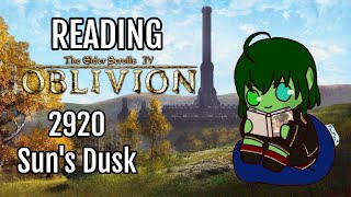 2920 Book 11 Suns Dusk  Reading Oblivion [upl. by Poulter]