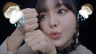 ASMR THE ULTIMATE COCONUT RAIN 👄🥥💦 [upl. by Ajay]