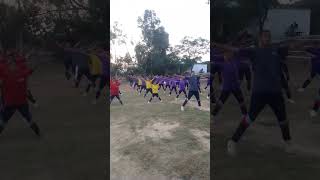 Drill exercise in Cadet College Fateh Jang shorts exercise [upl. by Hollister]